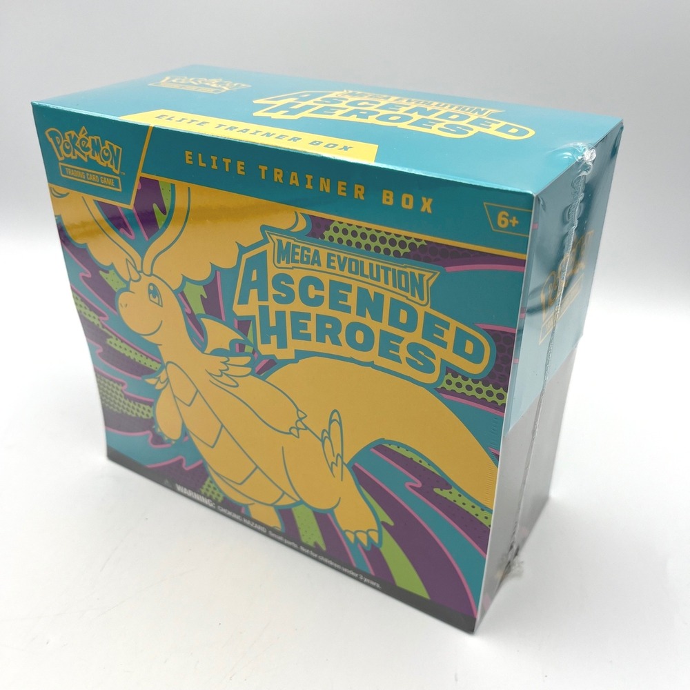Pokemon Elite Trainer Box Ascended Heroes Factory Sealed NEW Mega Evolution